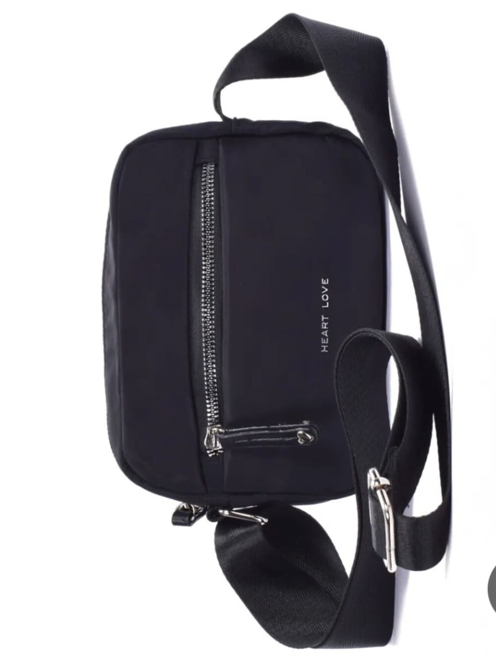 Heartlove Black Crossbody NWT